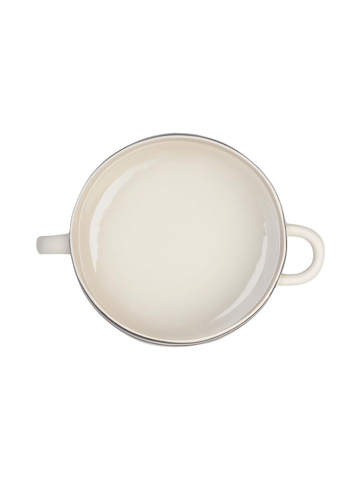 ASA-84140130 - Asa, skål randig, Ø 21 cm, H 7,5 cm, handgjord