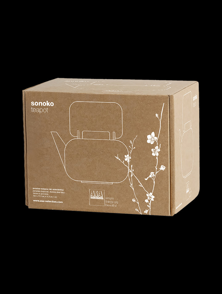 ASA - 21371017 - ASA, Teekanne Sonoco, inkl. Edelstahlfilter, 1,0l