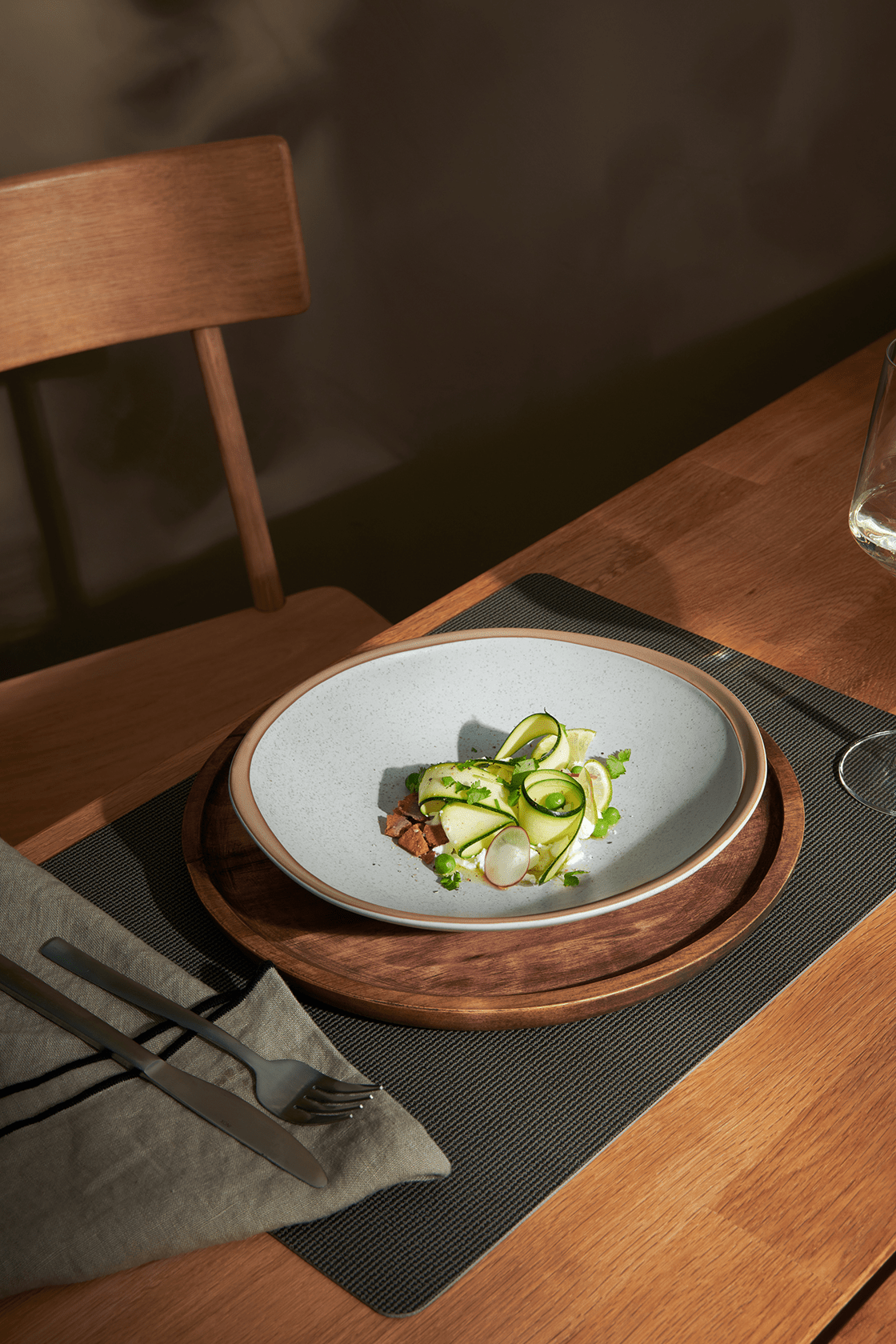 ASA-78637420 - Asa, tischset, kuro rough, sisal rough, schwarz