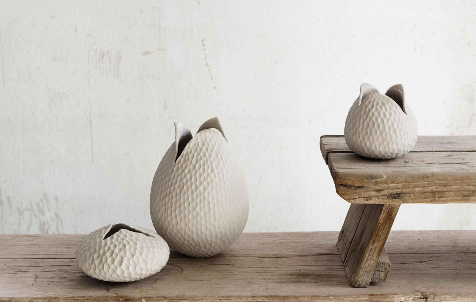 ASA - 01362011 - ASA, Vase natur, carve, H22cm