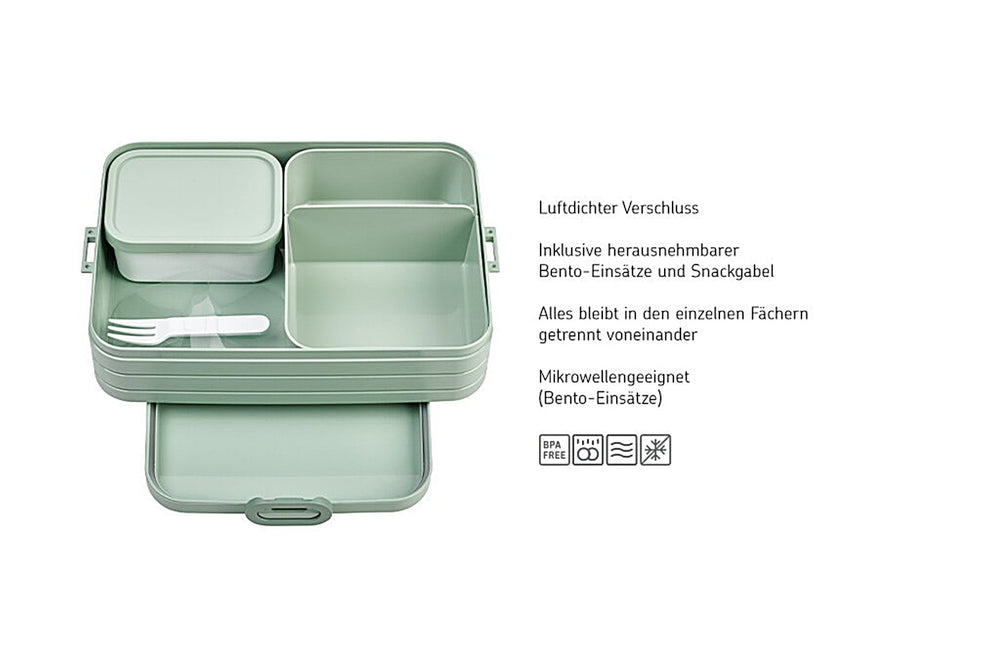 Bento Lunchbox Take a Break large Nordic blue, Mepal, 1,5 ltr.-10-76356-15700