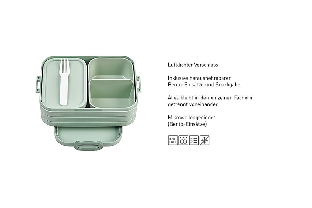 Bento Lunchbox Take a Break midi Nordic sage, Mepal, 900ml-10-76321-94700
