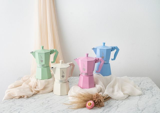 BIA-9058 - Bialetti, Espressokocher Exclusive, 6 Tassen, grün