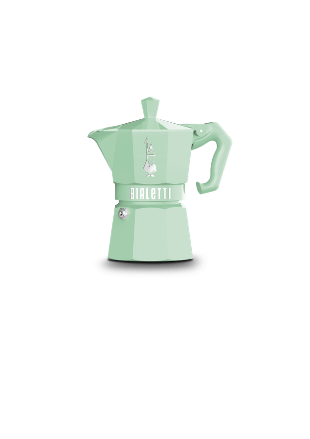BIA-9057 - Bialetti, Espressokocher Moka Exclusive, 3 Tasssen, grün