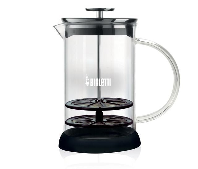 BIA-4410 - Bialetti, Milchaufschäumer "Cappuccinatore" aus Glas, 330ml