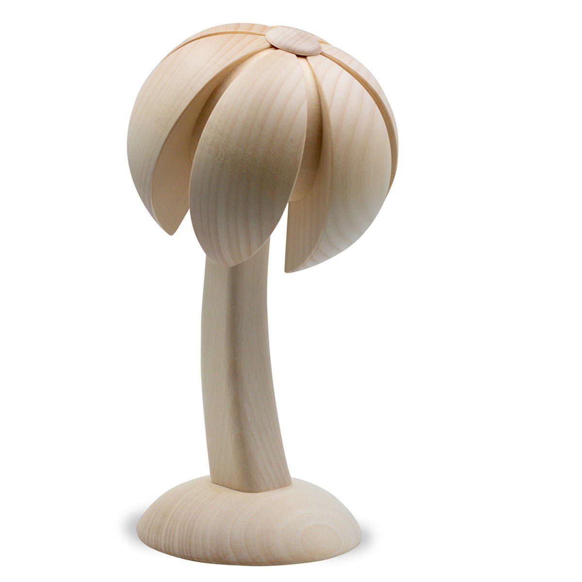 KOE - 202N - Bjoern Koehler - Palme zur Krippe klein in natur Holz, 20cm