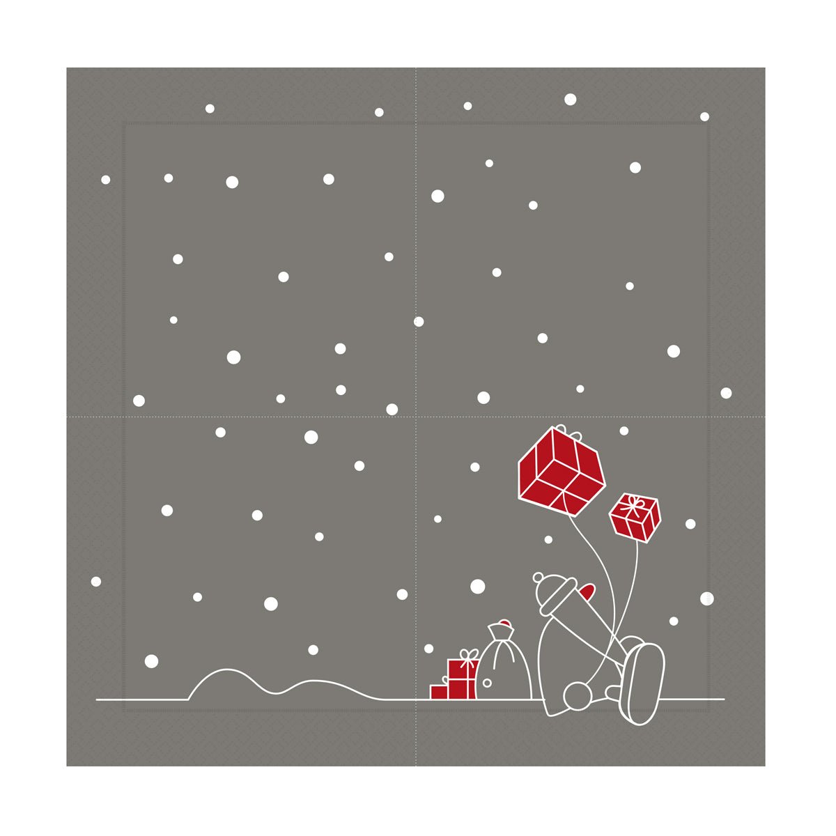 KOE - Serv_Wunsch - Bjoern Koehler - Serviette Wunscherfüller 25x25cm