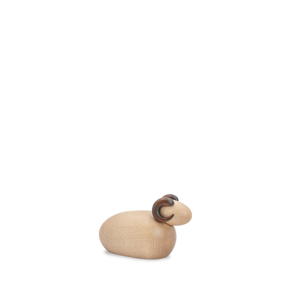 KOE - 160 - Bjoern Koehler - Widder sitzend zur Krippe klein, Höhe 3cm - 2025