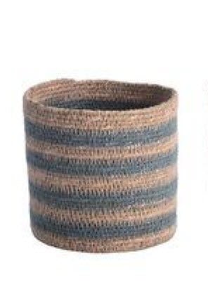 GICO - 1154501020_small_1 - Boathouse, Körbe von GiftCompany, natur/weiss/mint/flieder,grau, Seegras