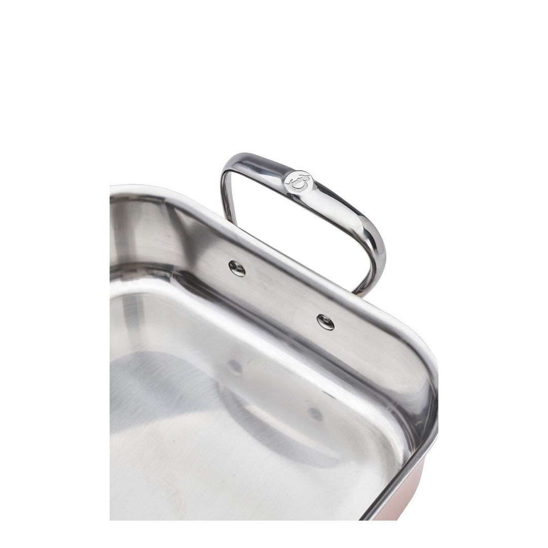 de Buyer 'Roaster Copper-Stainless Steel INOCUIVRE 41x27x8cm PRIMA MATERA'