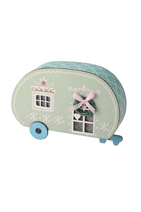 GICO - 1178601004 - Candy, Wohnmobil mit LED, Gift Company, Farbe grün