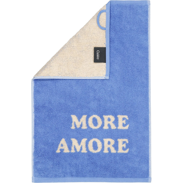CAW-100-10-s30/50 - Cawö - Postcard Towels - MORE AMORE, 30/50cm
