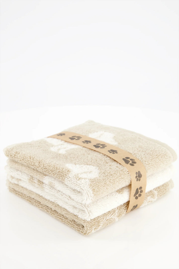 CAW-6249-33-s30/30 - Cawö - Seiflappen - natur/beige, 30/30cm