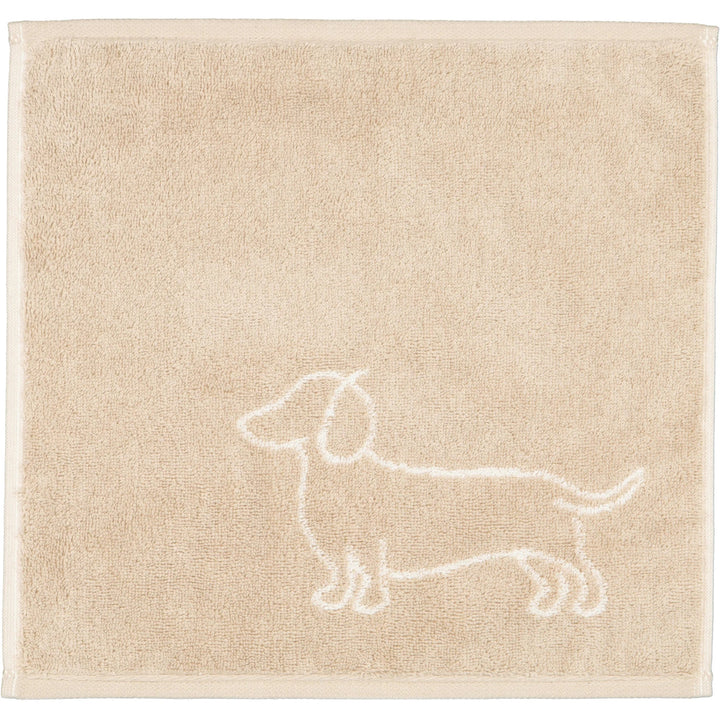 CAW-6249-33-s30/30 - Cawö - Seiflappen - natur/beige, 30/30cm