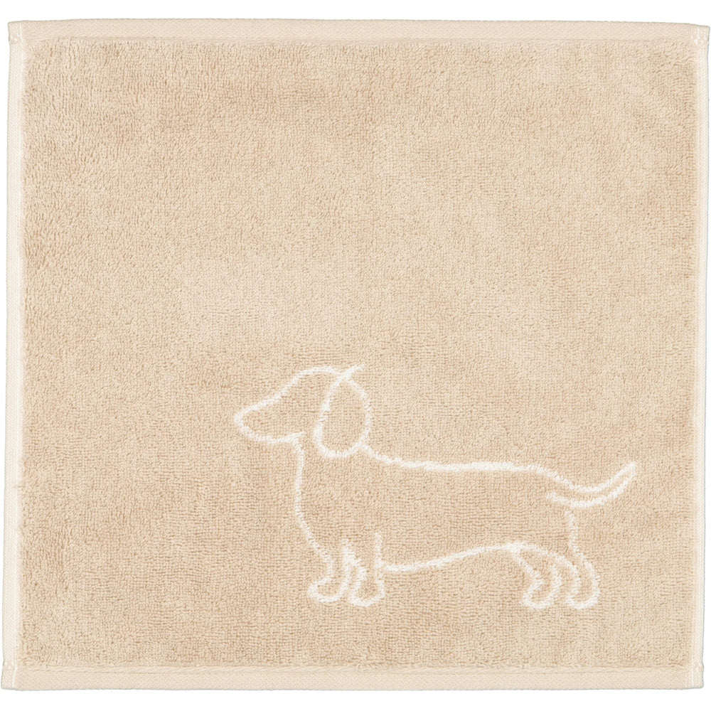CAW-6249-33-s30/30 - Cawö - Seiflappen - natur/beige, 30/30cm