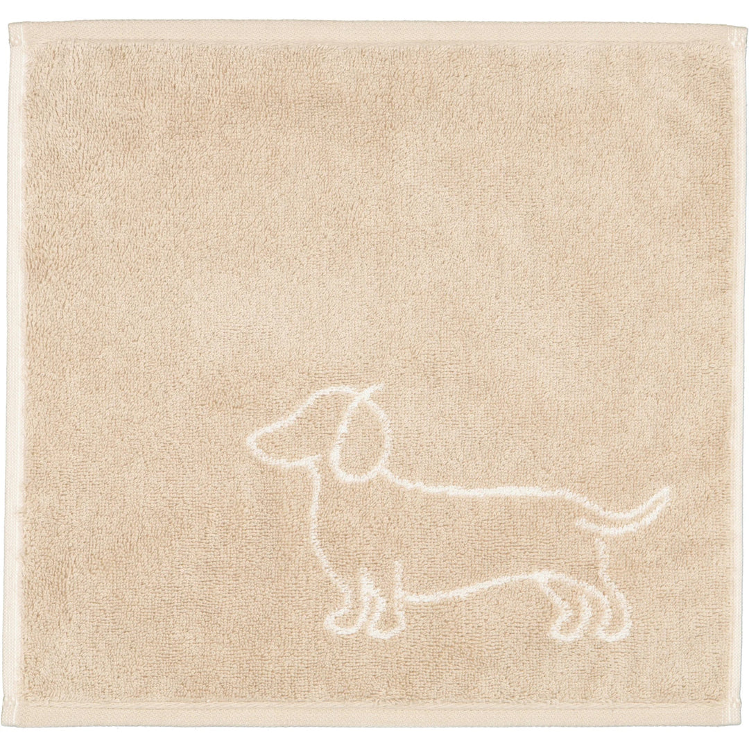CAW-6249-33-s30/30 - Cawö - Seiflappen - natur/beige, 30/30cm