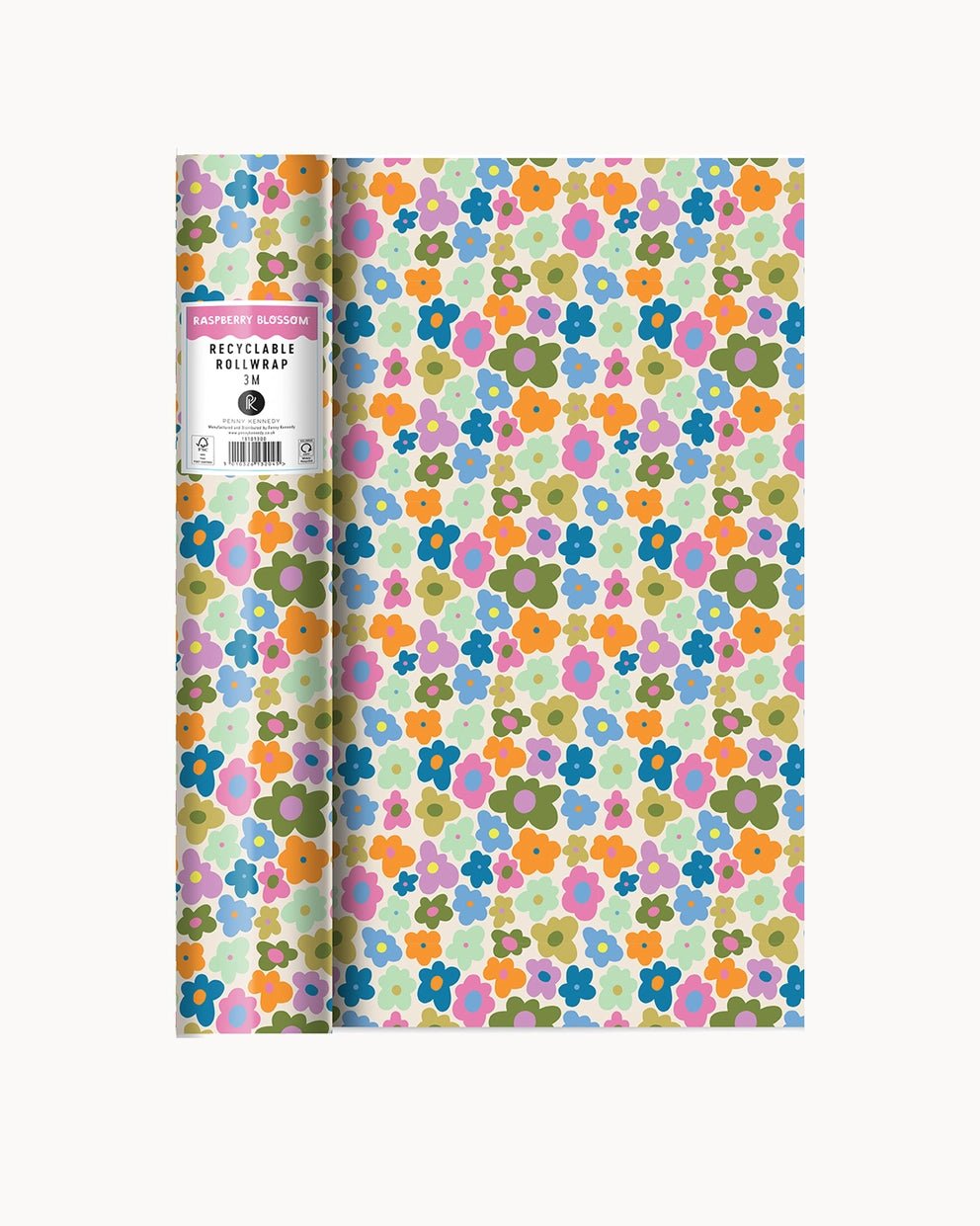 CHI - 18101300 - chic.mic, 3 Meter Rolle - Flower Babe