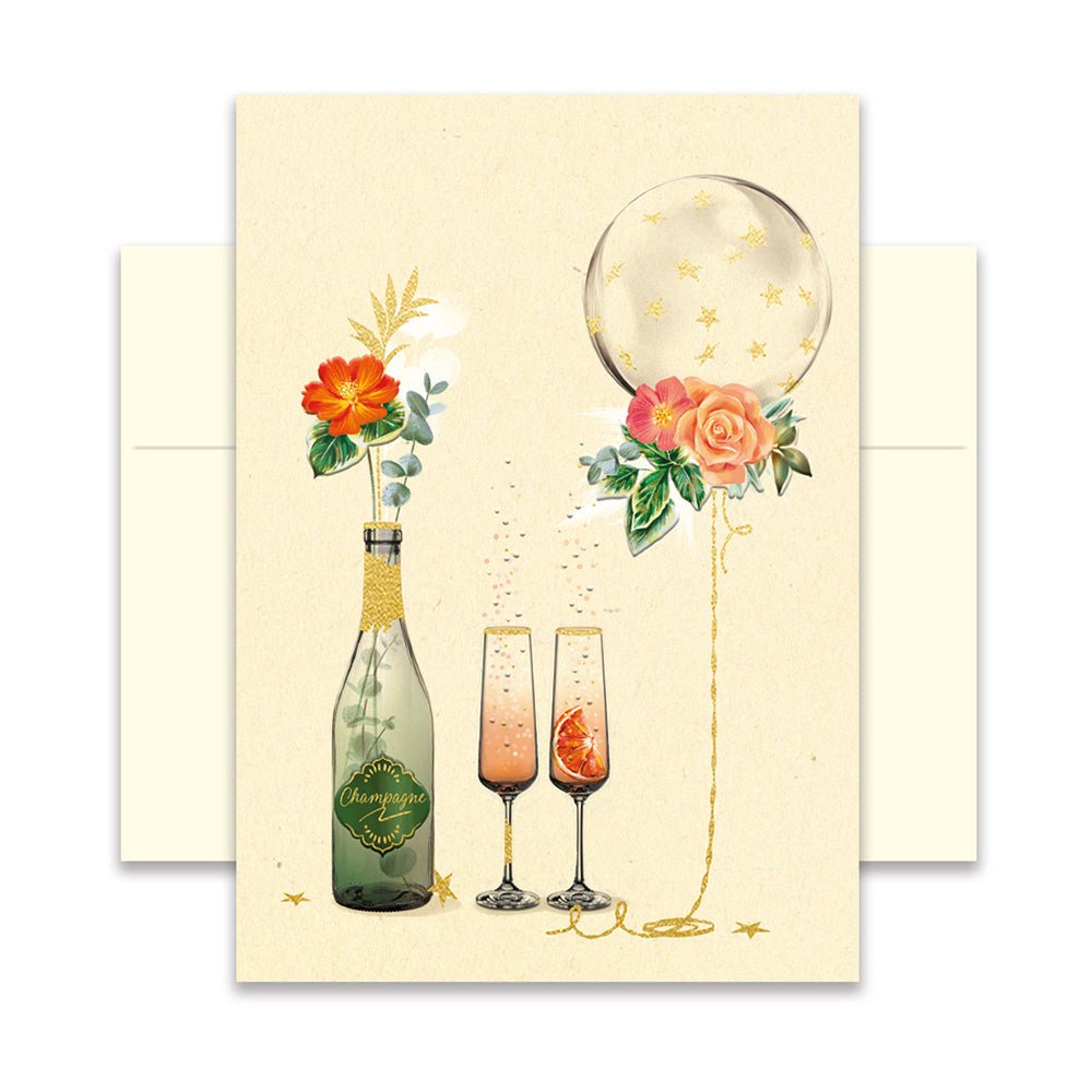 CHI - LT321 - Chic.mic, Doppelkarte mit Umschlag "Champagne"