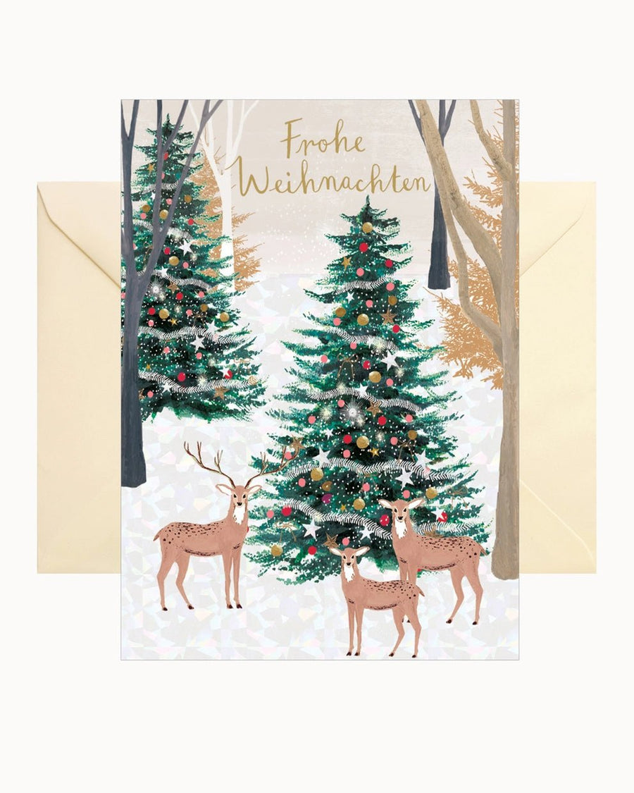 CHI-LT636 - Chic.mic, Doppelkarte mit Umschlag, "Frohe Weihnachten"