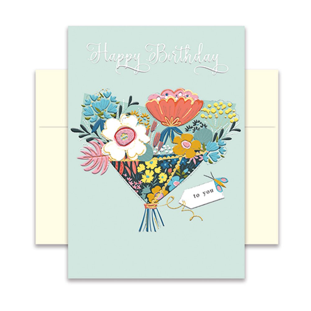 CHI - LT302 - Chic.mic, Doppelkarte mit Umschlag "Happy Birthday to you"