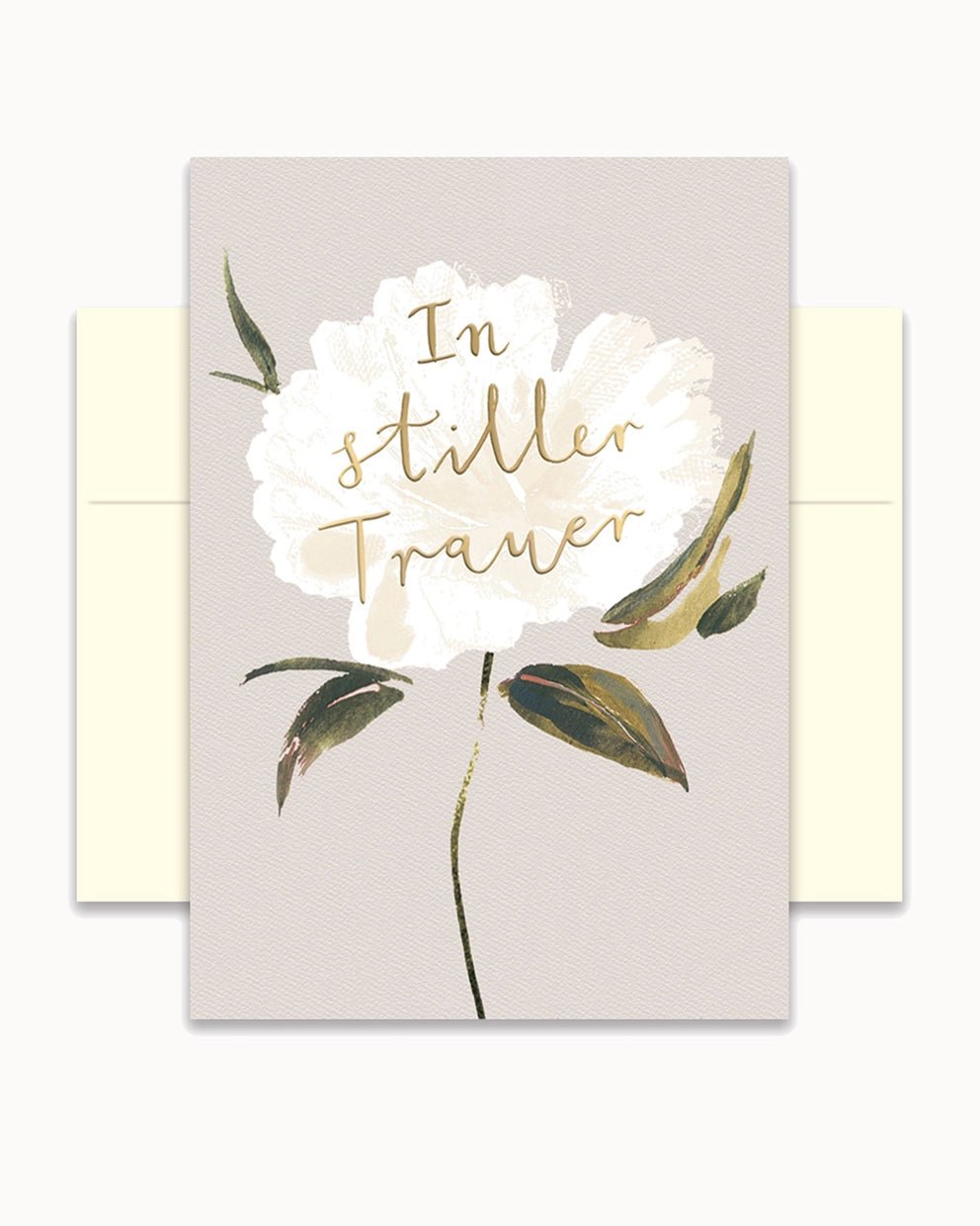 CHI - LT352 - Chic.mic, Doppelkarte mit Umschlag "In stiller Trauer"