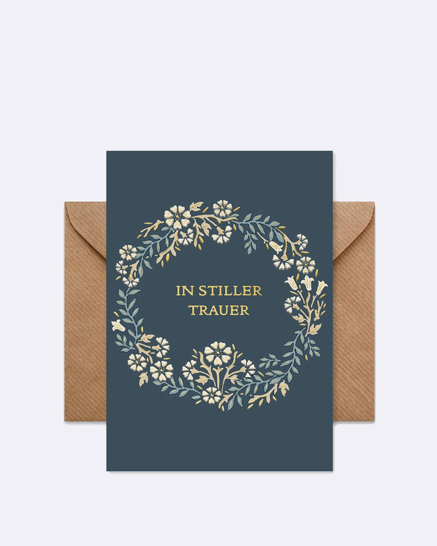 chi-LT353 - Chic.mic, Doppelkarte mit Umschlag "In stiller Trauer"