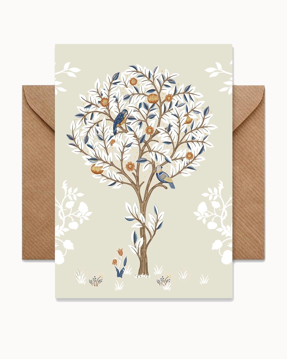 CHI - LT375 - Chic.mic, Doppelkarte mit Umschlag "Kelmscott Tree"