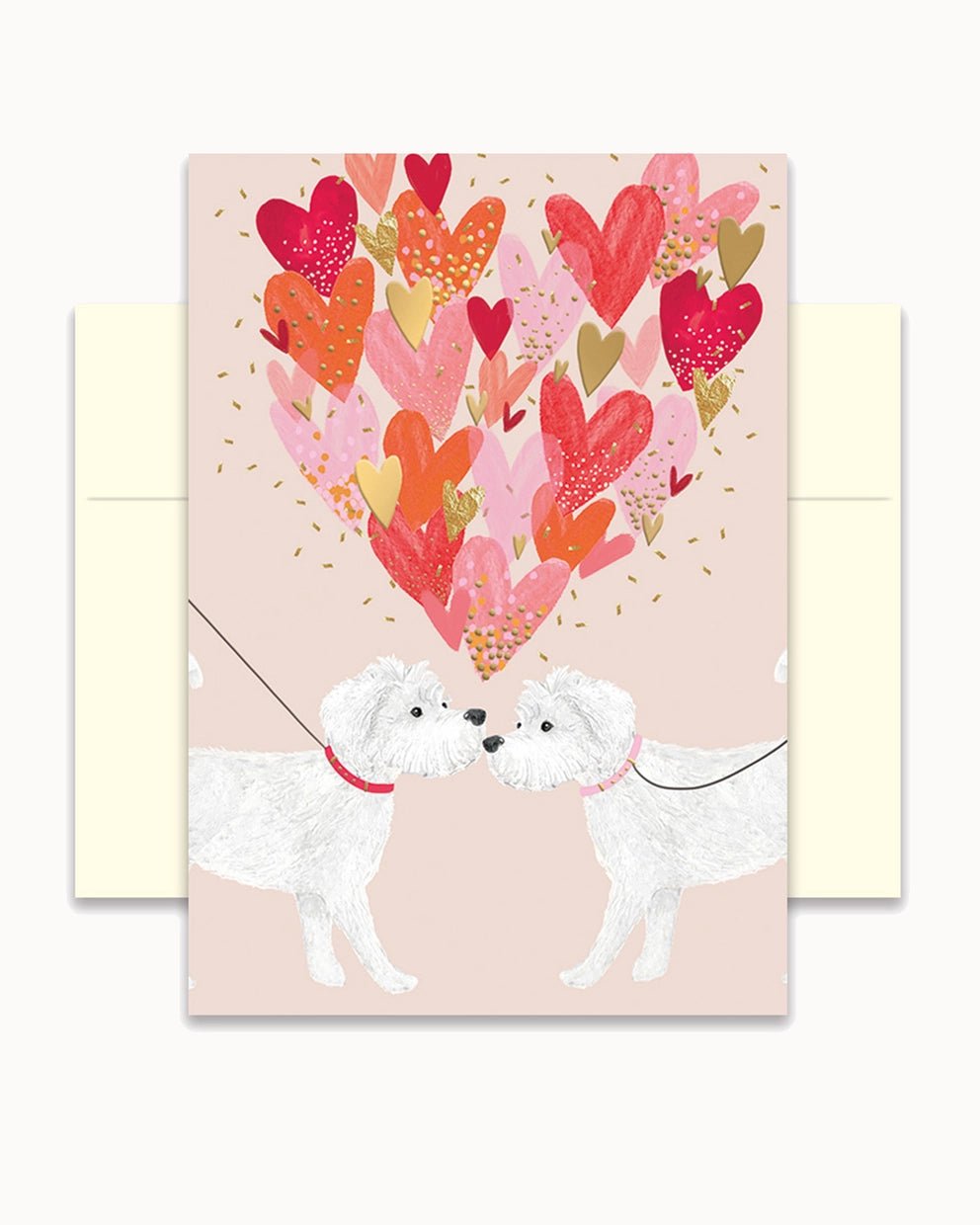 CHI - LT347 - Chic.mic, Doppelkarte mit Umschlag "Love Dogs"