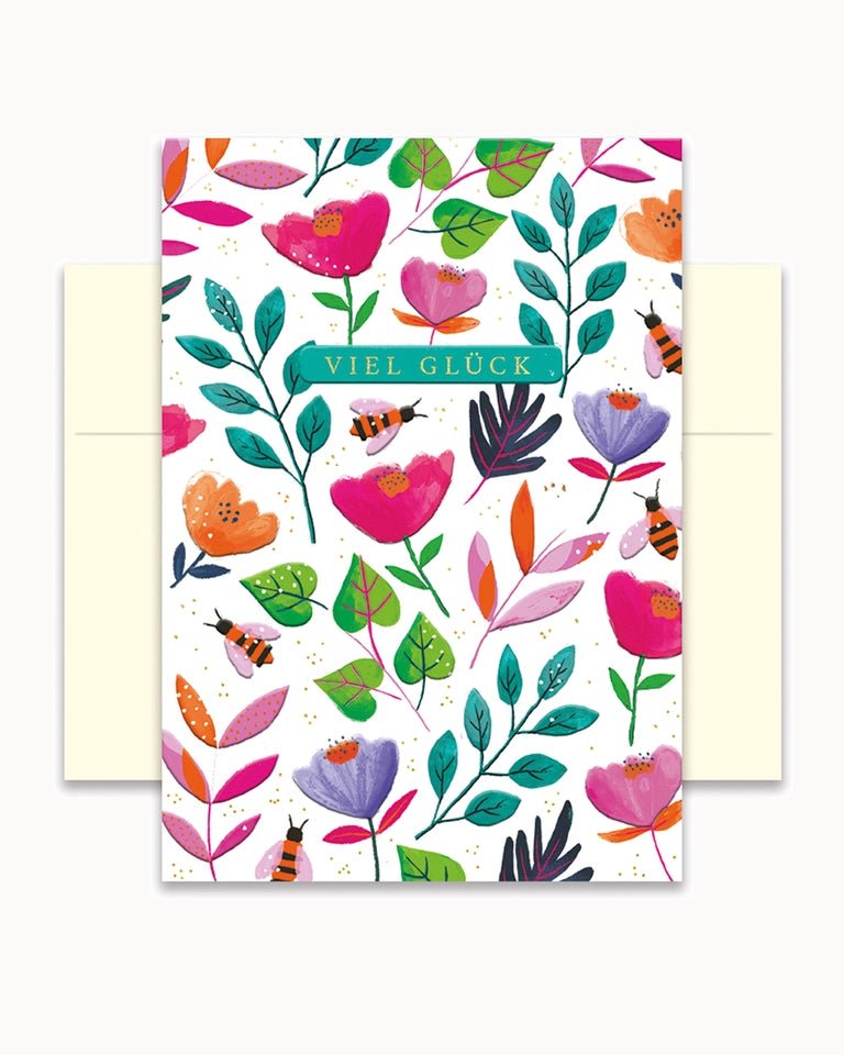 chi-LT320 - Chic.mic, Doppelkarte mit Umschlag "Viel Glück"