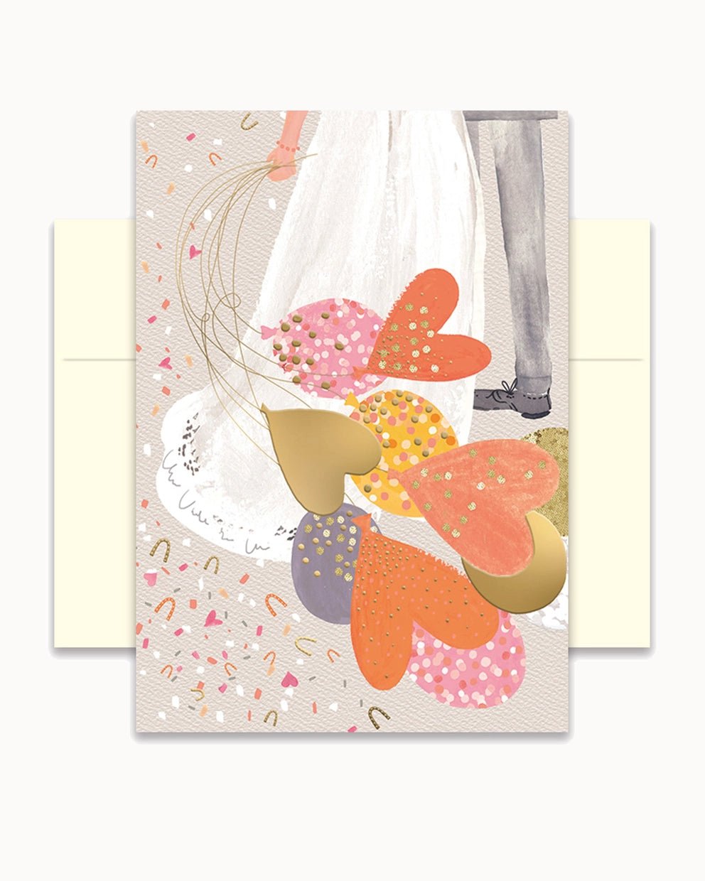 CHI - LT346 - Chic.mic, Doppelkarten mit Umschlag "Wedding Couple"