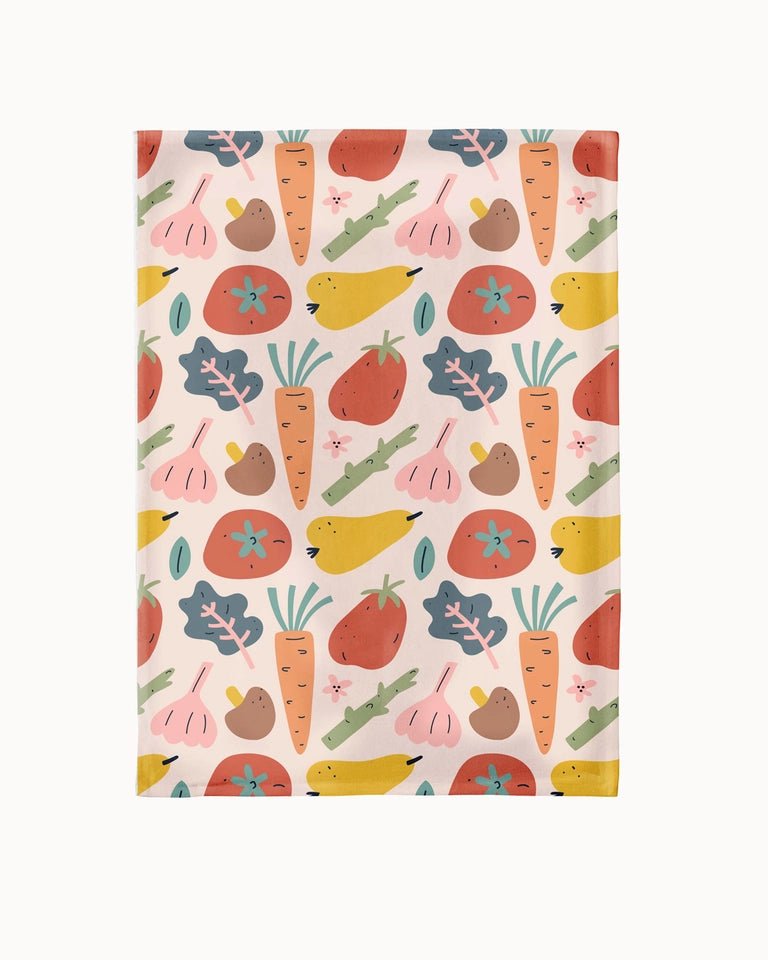 CHI - OKT158 - Chic.mic, Küchentuch 100% Bio Baumwolle - veggies