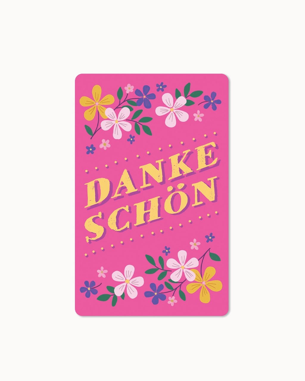 CHI - LC382 - chic.mic - Lunacard Postkarte 'Dankeschön'