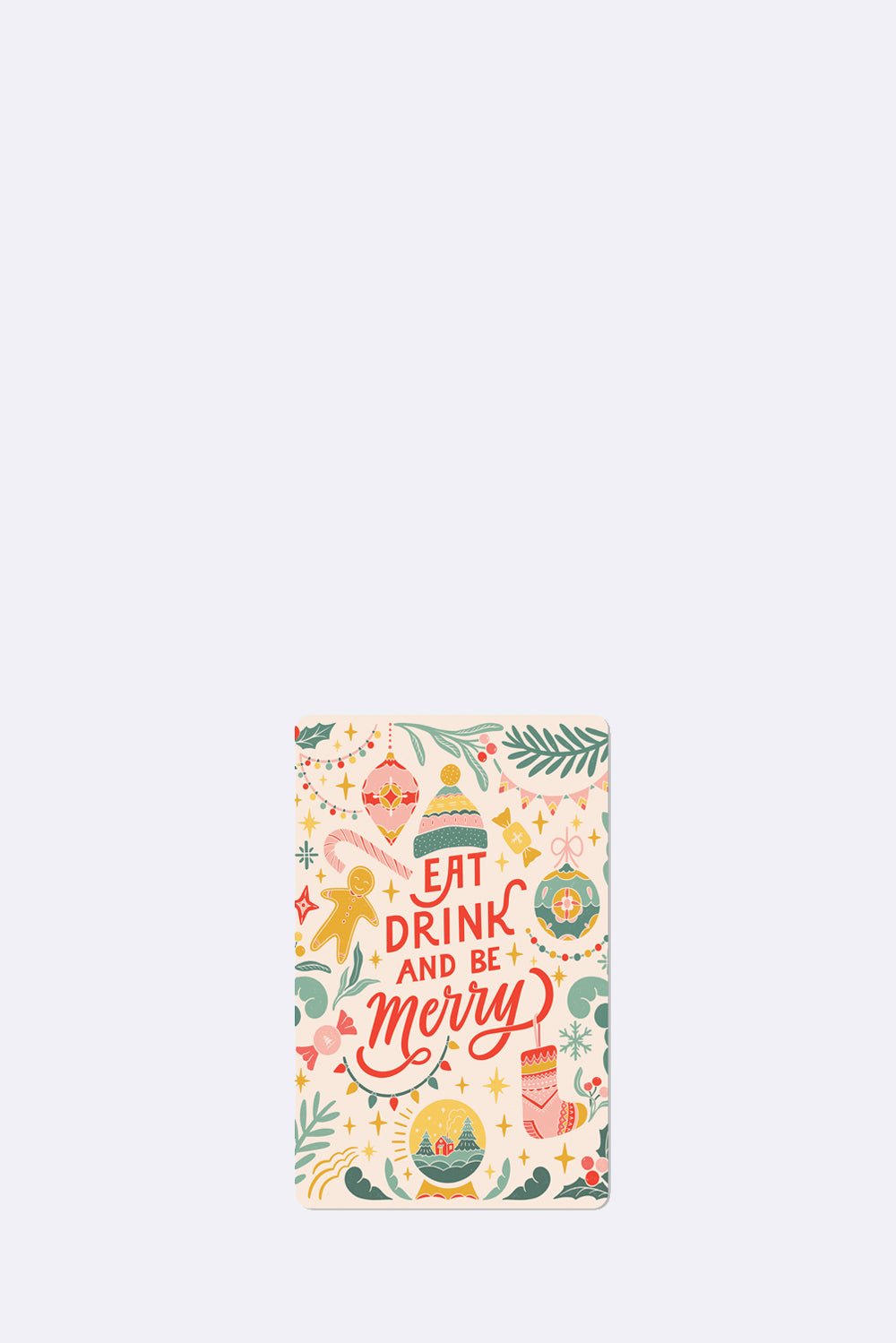 Chic.mic, Lunacard Postkarte "Eat drink and be merry" chi - LC639