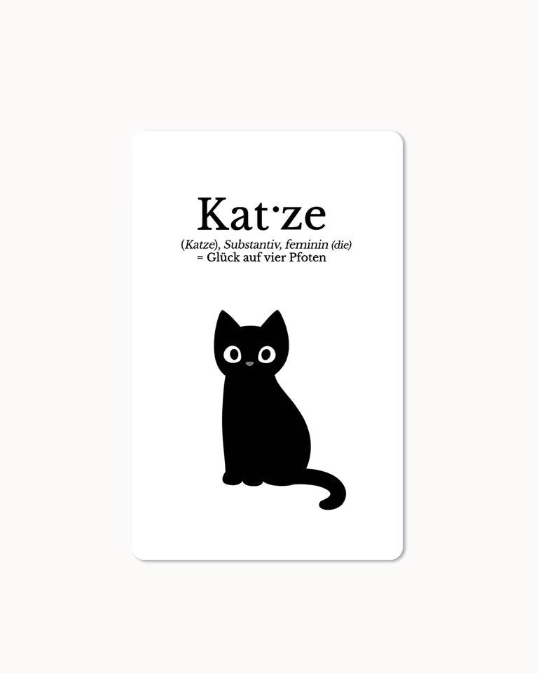 Chic.mic, Lunacard Postkarte, "Katze" - CHI - LC264