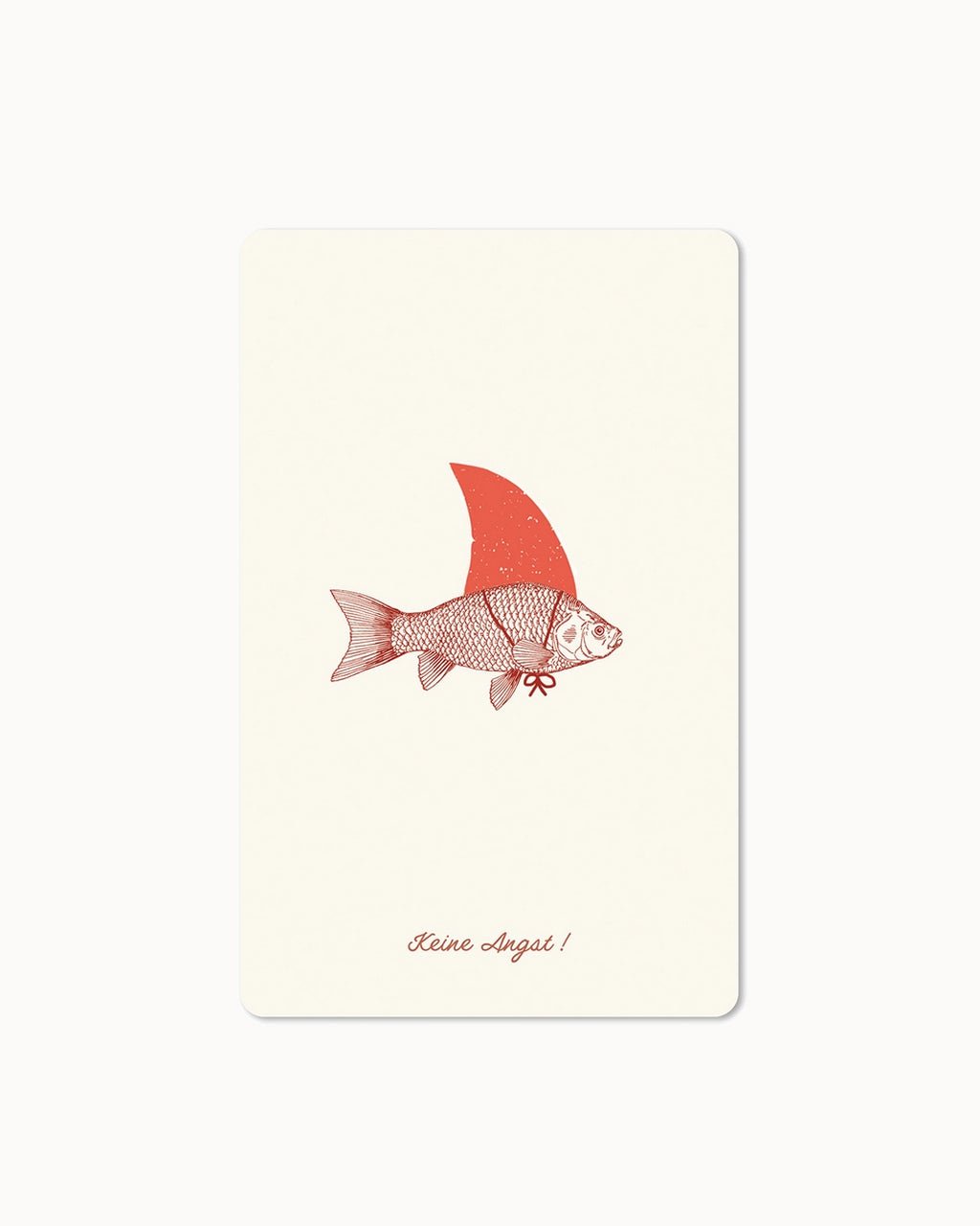 CHI - LC341 - chic.mic - Lunacard Postkarte 'Keine Angst'
