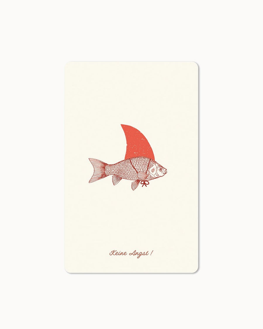CHI - LC341 - chic.mic - Lunacard Postkarte 'Keine Angst'