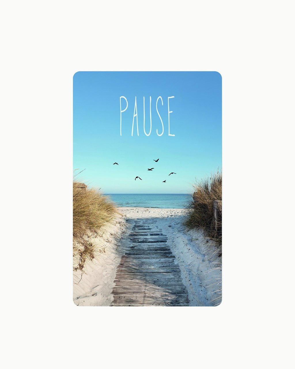 CHI - LC433 - chic.mic - Lunacard Postkarte 'Pause'