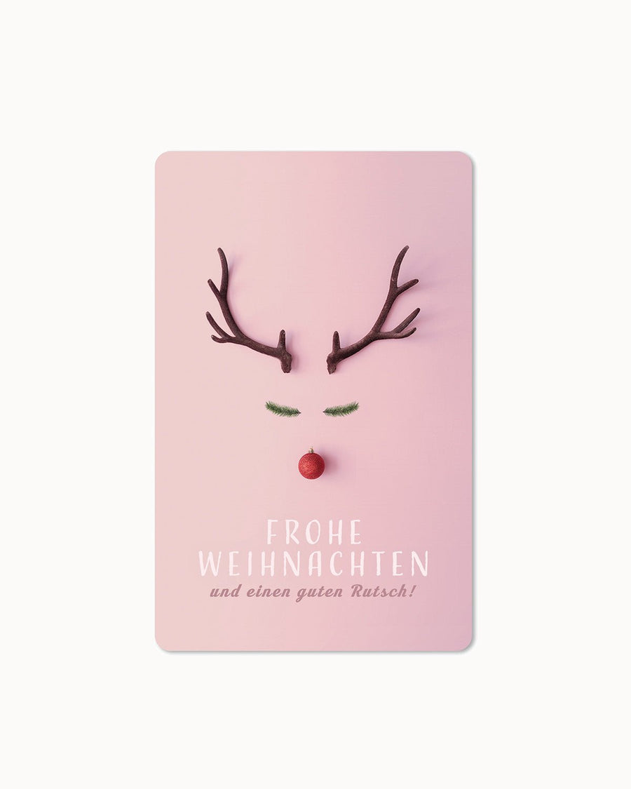 CHI-LC660 - chic.mic - Lunacard Postkarte 'Rentier'