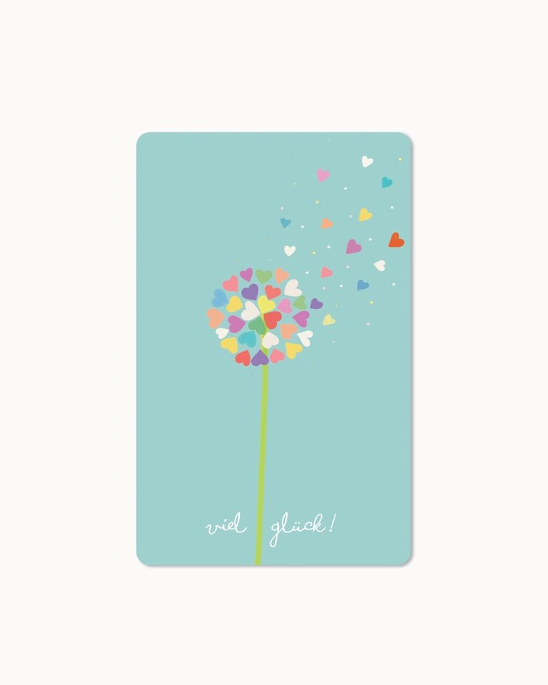 CHI - LC396 - Chic.mic, Lunacard Postkarte "Viel Glück"