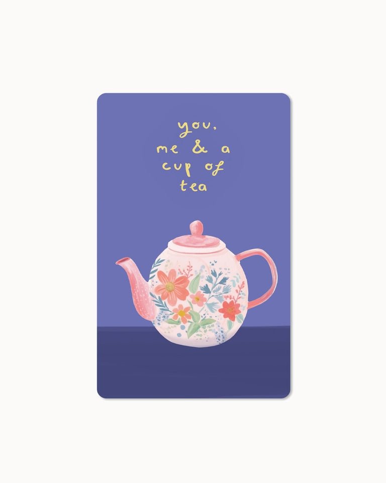 CHI - LC367 - Chic.mic, Lunacard Postkarten "you, me & a cup of tea"