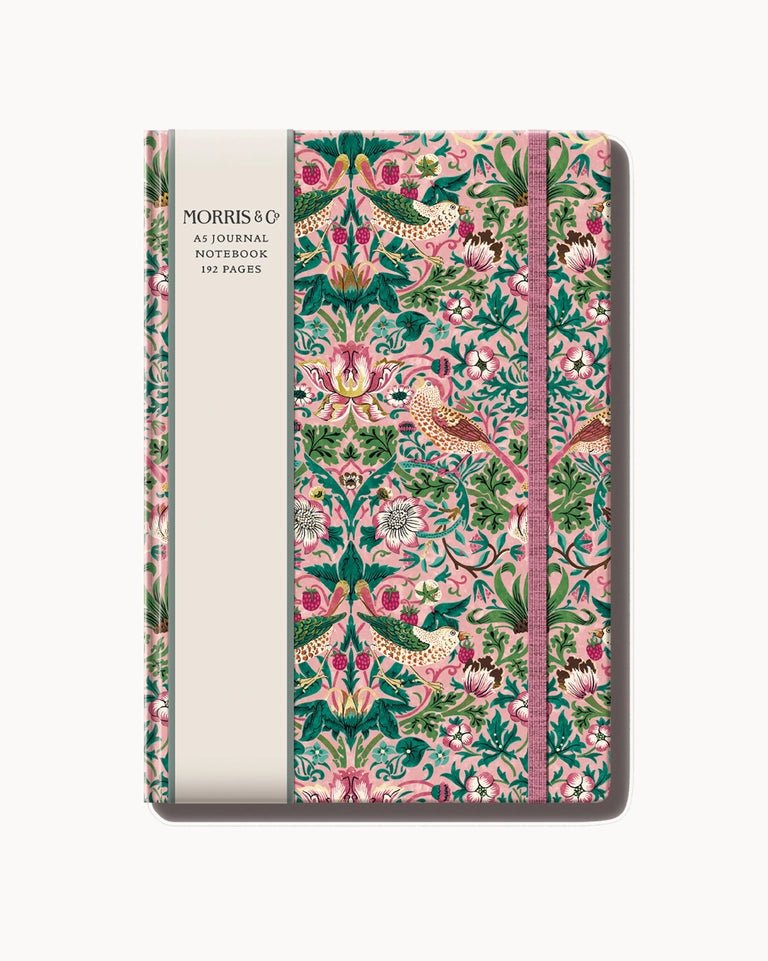 CHI - WMS0018 - Chic.mic, Notizbuch A5 liniert, William Morris Motiv