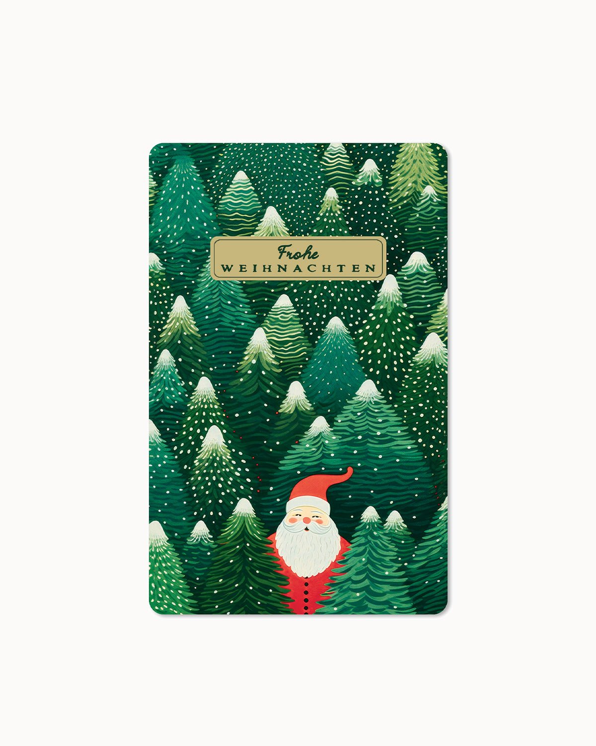 CHI-LC693 - Chic.mic, Postkarte "Christmas tree Forest"