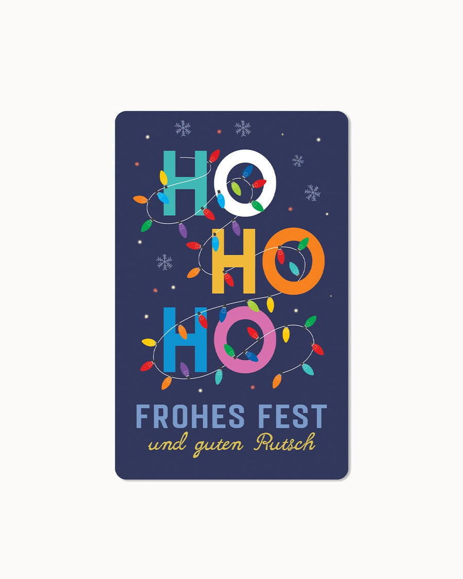 CHI-LC711 - Chic.mic, Postkarte "Ho ho ho"