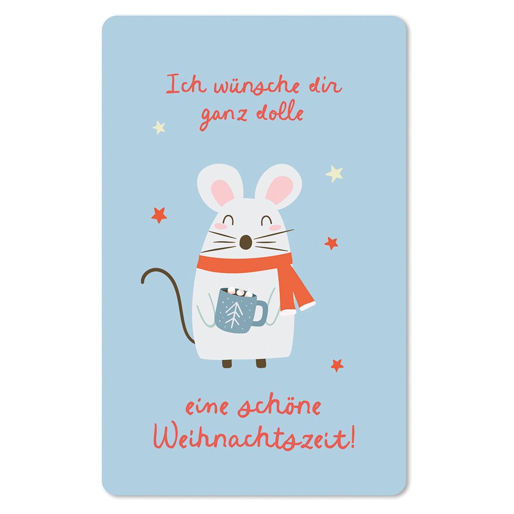 CHI-LC723 - Chic.mic, Postkarte "Schöne Weihnachtszeit"