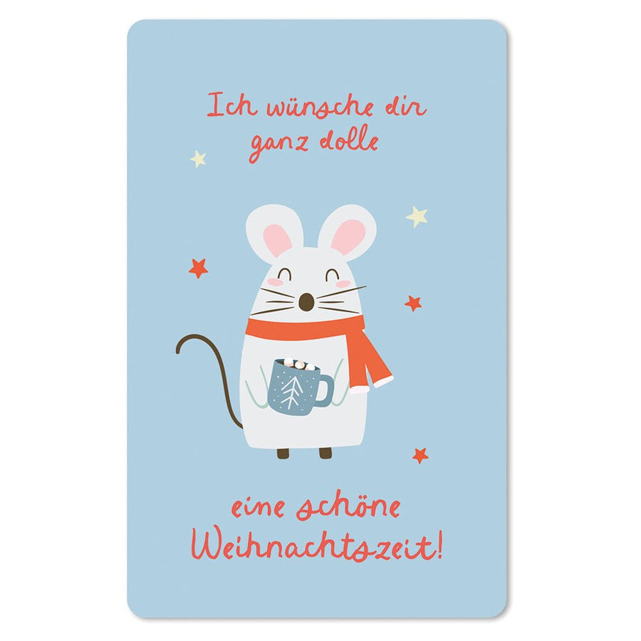 CHI-LC723 - Chic.mic, Postkarte "Schöne Weihnachtszeit"