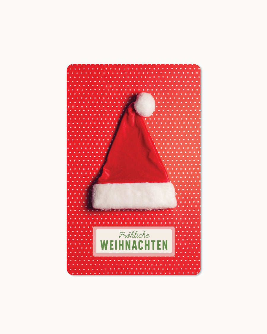 CHI-LC707 - Chic.mic, Postkarte "Weihnachtsmütze"