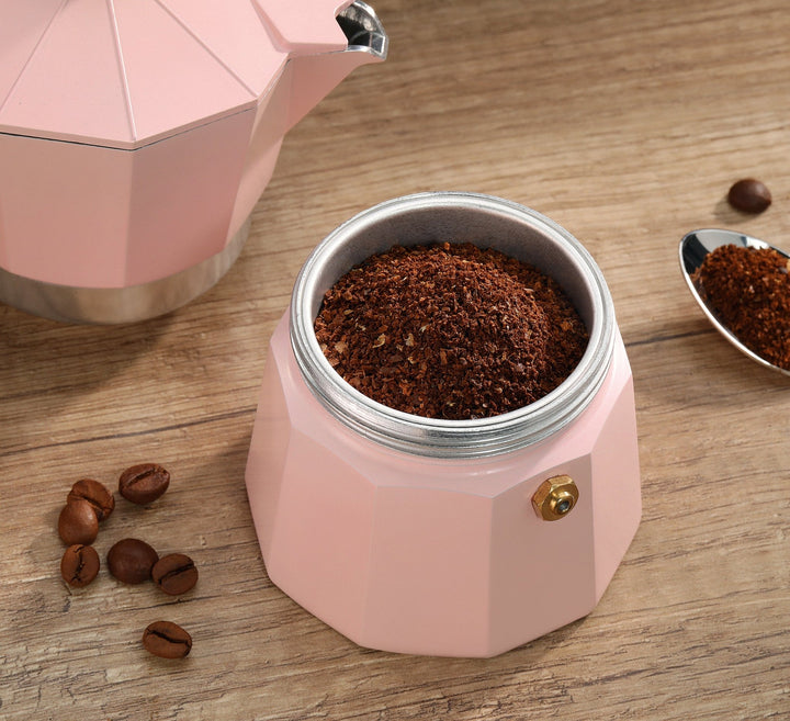 CIL-321531 - Cilio, Espressokocher Legno 6 Tassen rosa