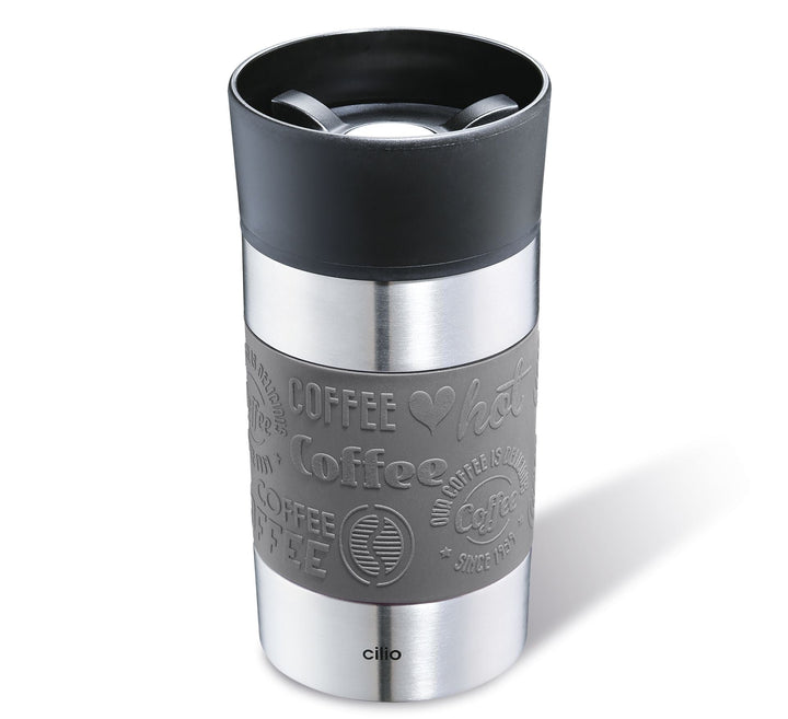 KPR-546323 - Cilio, Isolierbecher "Viaggio" 300ml, Farbe grau
