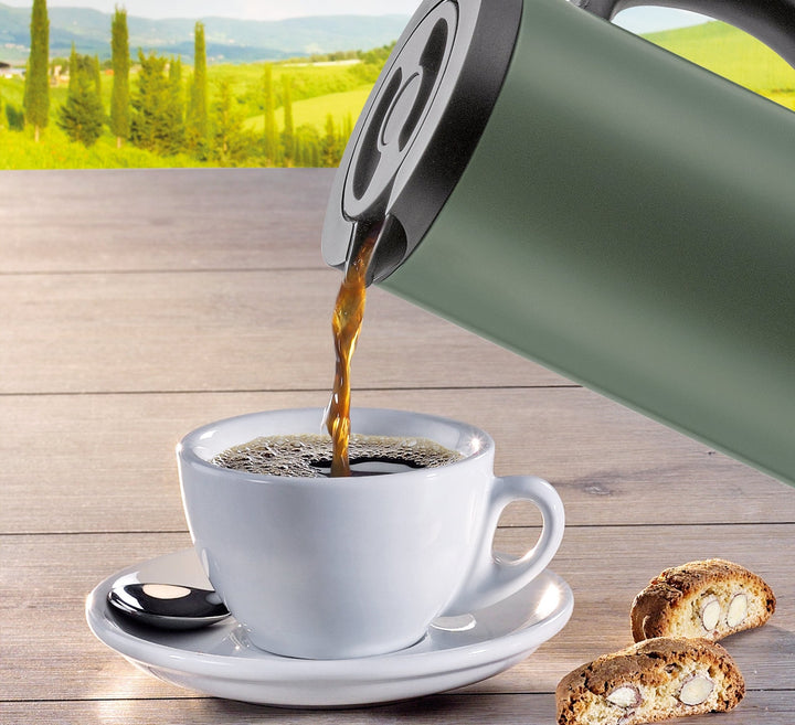 KPR-544947 - Cilio, termo kanvica „Firenze“, farba olivovo zelená matná, 1 l