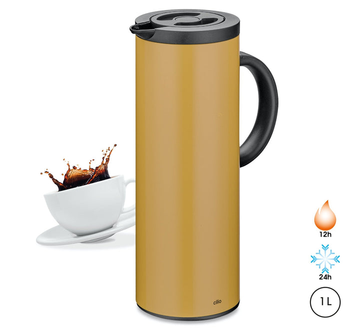 KPR-544961 - Cilio, hőpalack „Firenze”, homokszín